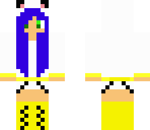 girl blue hair