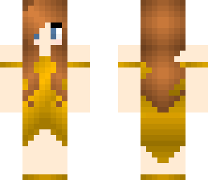 golden dress chick