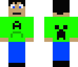ace teenager with creeper