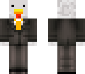 edited duck suit