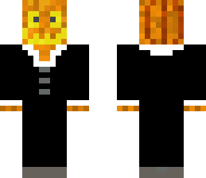 pumpkin head man