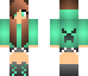 cute creeper girl edit