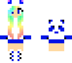 rainbow girl
