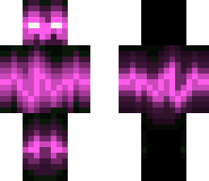 neon pink enderman