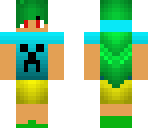 creeper hoodie girl