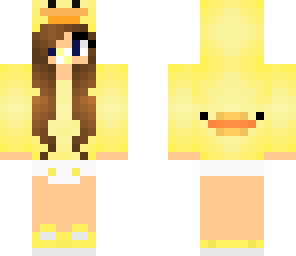 cute baby duck girl