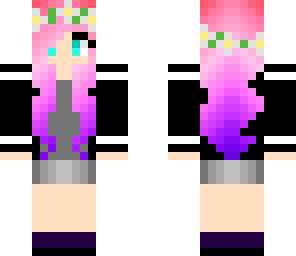 ombre hair girl