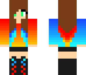 fire and water girl