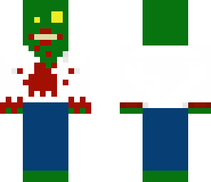 zombie with blood