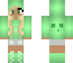 green slime girl