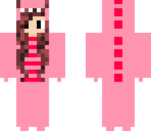 pink dino girl