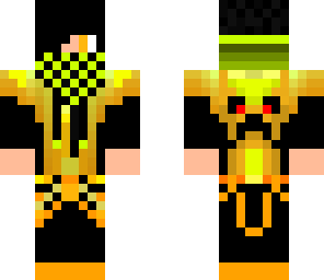 cool yellow creeper boy