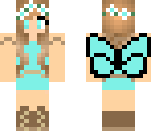 light blue fairy