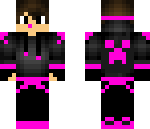 cool neon guy pink