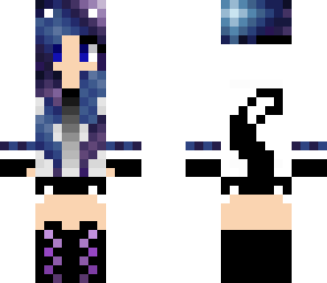 galaxy cat girl