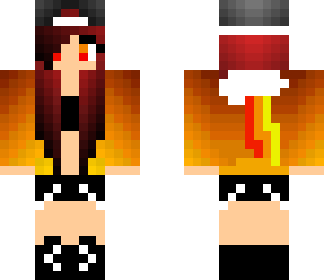 flame girl