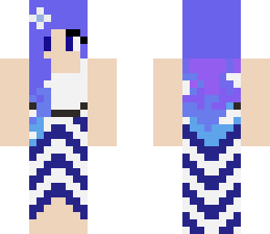 blue hair girl outfit 4