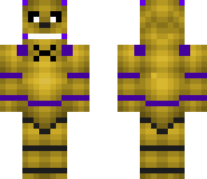 golden purple man