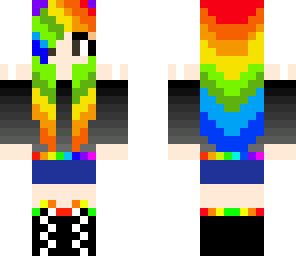 rainbow girl