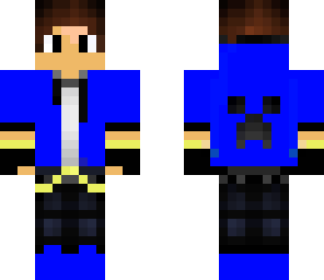gold and blue