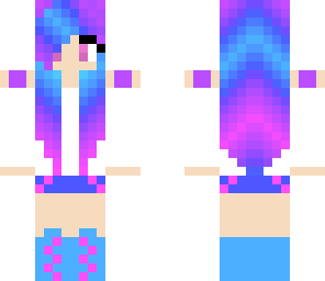 purple gamer girl