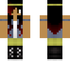 hippie with red tips