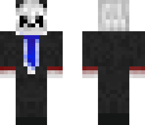 suit and tie panda
