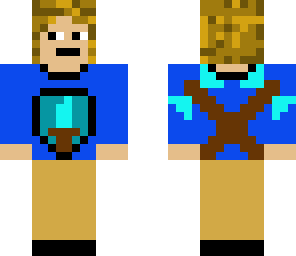the blue axe man