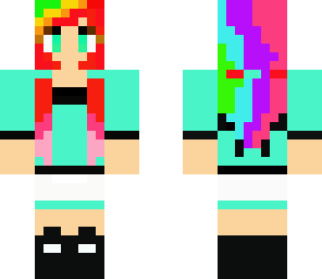 rainbow girl