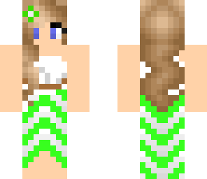 green girl