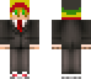 dreads with a suit