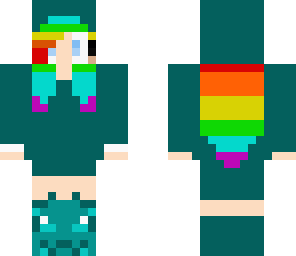 rainbow girl