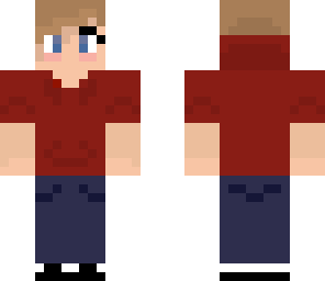 basic skin - red hoodie