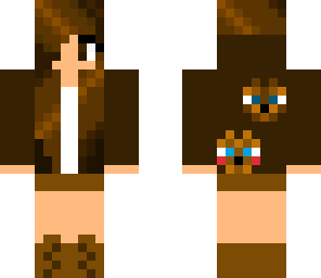 updated brown hair girl