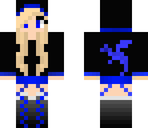 blue dragon girl