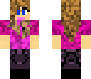hot pink  girl