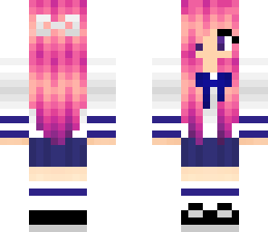 manga school girl