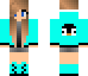 penguin girl edit