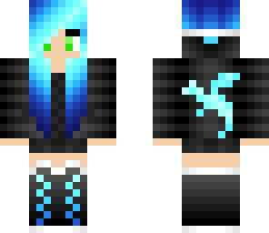 blue dragon girl -edit-
