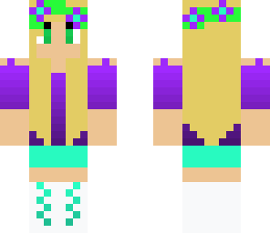 purple girl