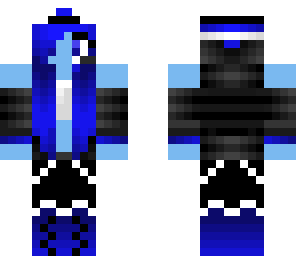 blue alien girl