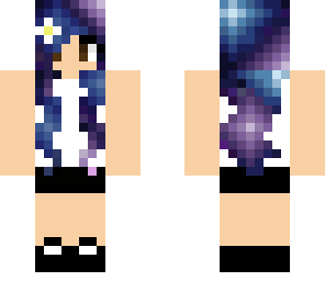 galaxy hair-do