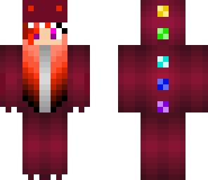 rainbow dino girl updated