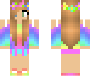 rainbow girl