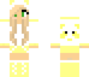 light yellow panda girl 