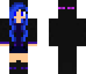 half girl half enderman