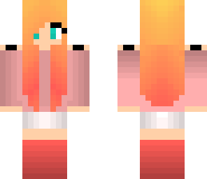 ombre girl with strapped shirt