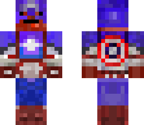 purple captain america bacca
