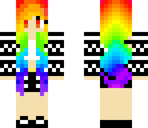 rainbow hair
