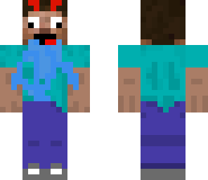 angry and derpy steave